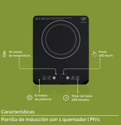 COCINA ELECTRICA DE INDUCCIÓN