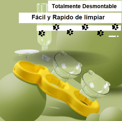 COMEDERO Y BEBEDERO AUTOMATICO MASCOTAS
