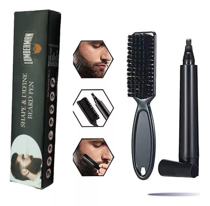 LAPIZ BARBA NEGRO - COMPRE 1 LLEVA 3 + 1 PEINE REGALO