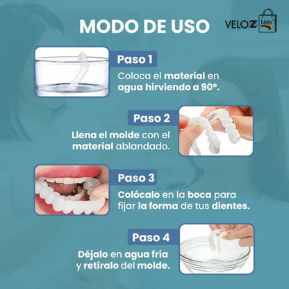 PROMOCION COMPRA 1 Y LLEVE 2 - KITSIMILE - CARILLAS DENTALES (KIT COMPLETO)