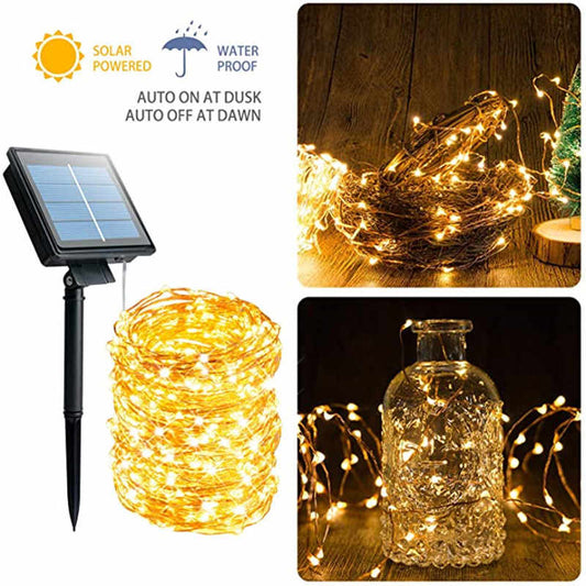 PROMOCION 50%OFF - LUCES DE HADAS SOLARES PARA NAVIDAD