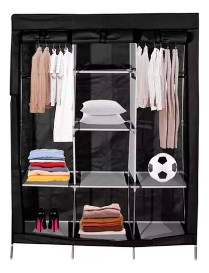 PROMOCION 60% DE DESCUENTO - CLOSET ARMARIO DOBLE PORTATIL