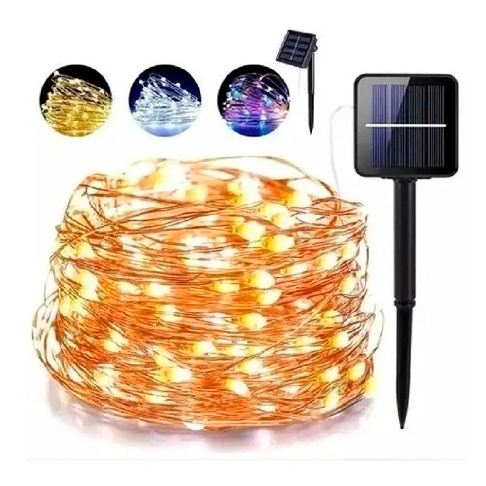 PROMOCION 50%OFF - LUCES DE HADAS SOLARES PARA NAVIDAD