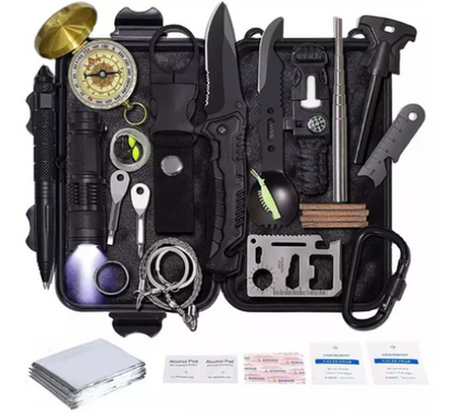 KIT SUPERVIVENCIA 15 EN 1 CAMPING