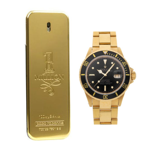 PROMOCION ROLEX SUBMARINER + PERFUME ONE MILLION 100ML GRATIS (2X1)